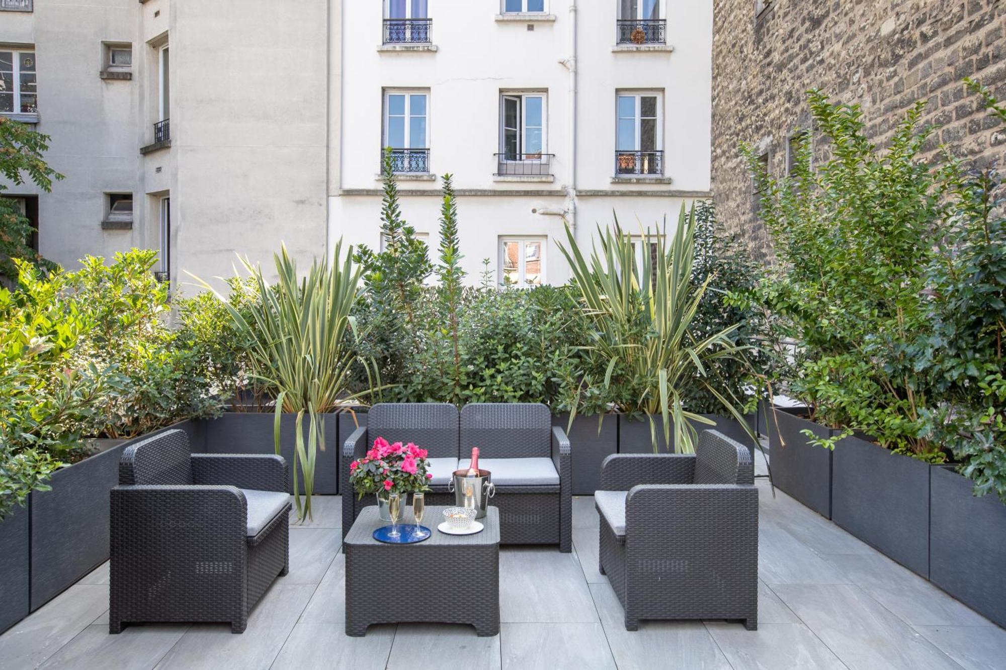 B20 Studio Terrasse 175Blo-Paris Convention Esterno foto